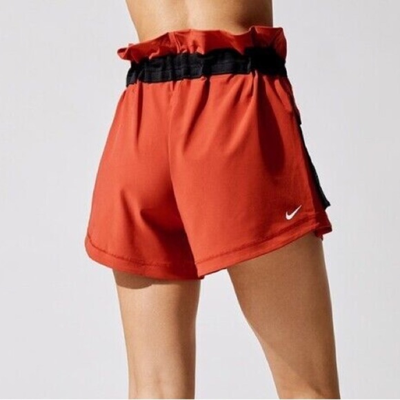 Nike Women’s Naomi Osaka Tennis Utility Shorts sz medium Red cinnabar DH5197-671 - Picture 13 of 13
